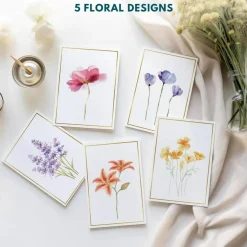 30 Pack Blank Greet Cards