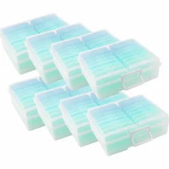 8 Pack: Blue Ombre Photo & Craft Keeper by Simply Tidy®