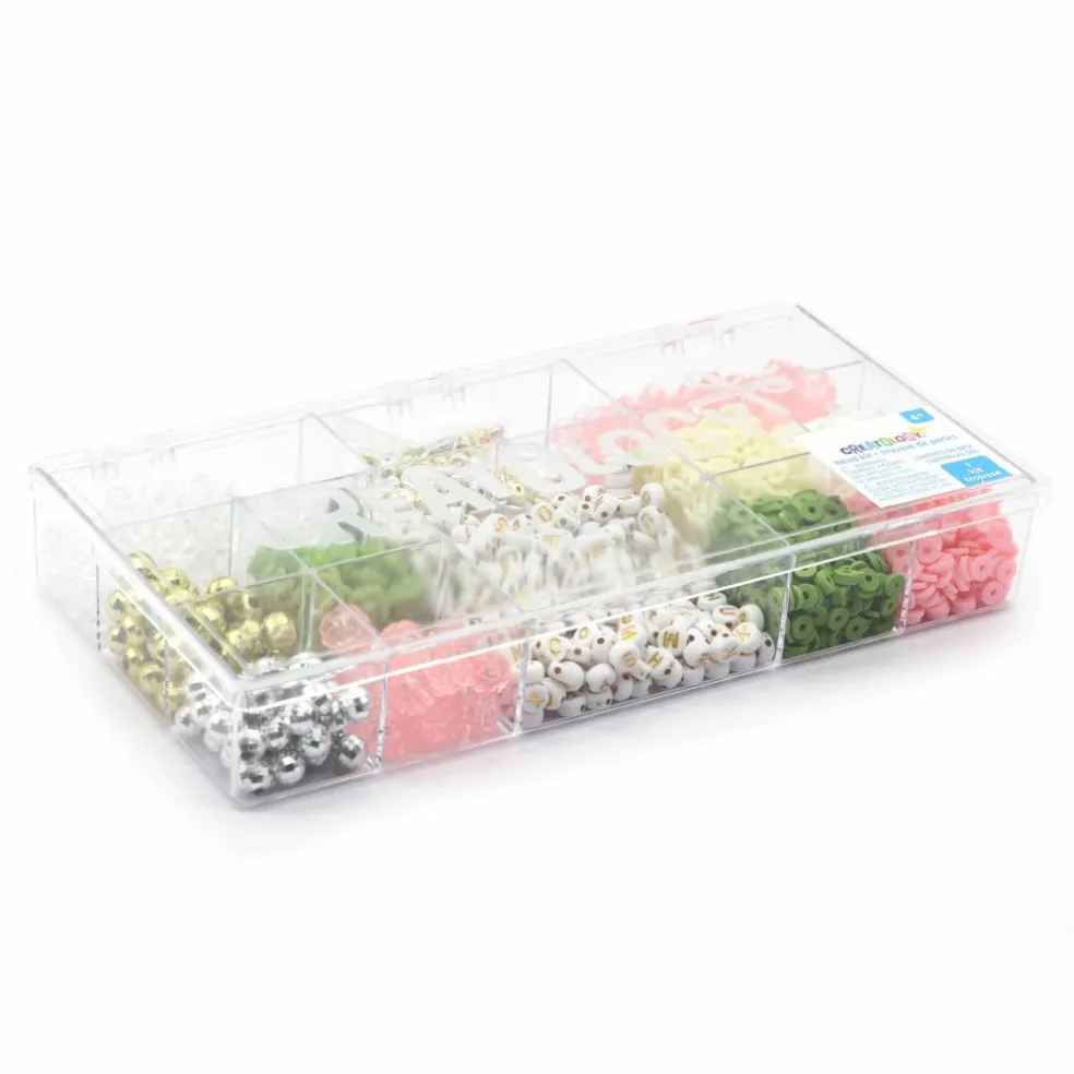 12 Pack: Botanicals & Alphabet Bead Kit by Creatology™