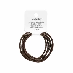 12 Pack: Braided Bolo Leather Cord by Bead Landing™, 1yd.