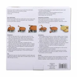 6 Pack: Cake Leveler & Slicing Ring by Celebrate It™