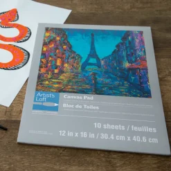 12 Pack: Canvas Pad by Artist's Loft™ Necessities™, 12" x 16"