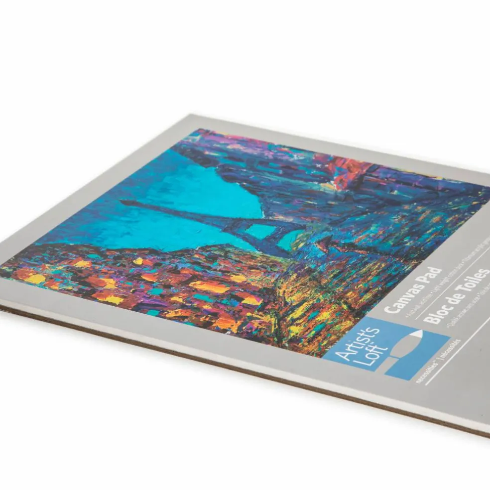 12 Pack: Canvas Pad by Artist's Loft™ Necessities™, 9" x 12"