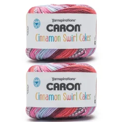 2 Pack Caron® Cinnamon Swirl Cakes™ Yarn