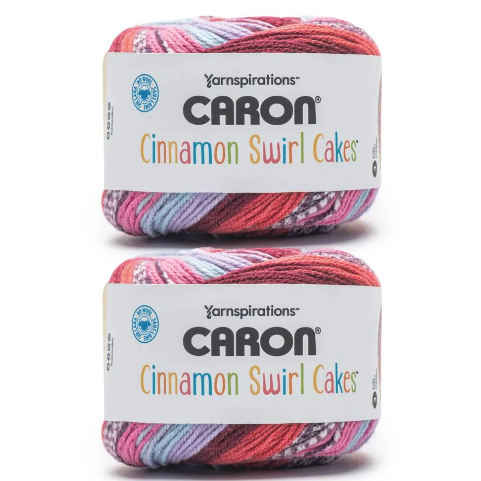 2 Pack Caron® Cinnamon Swirl Cakes™ Yarn