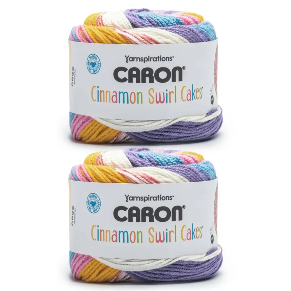 2 Pack Caron® Cinnamon Swirl Cakes™ Yarn