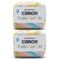 2 Pack Caron® Cinnamon Swirl Cakes™ Yarn