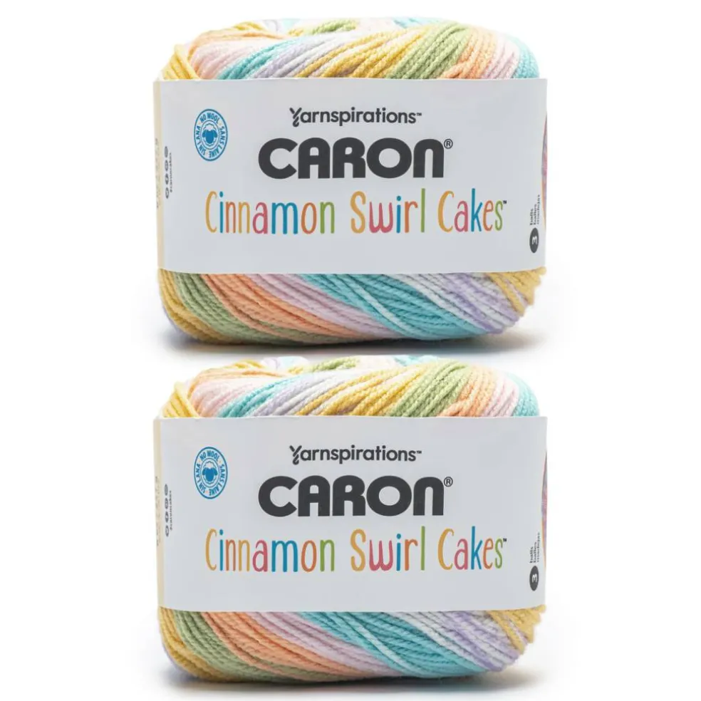 2 Pack Caron® Cinnamon Swirl Cakes™ Yarn