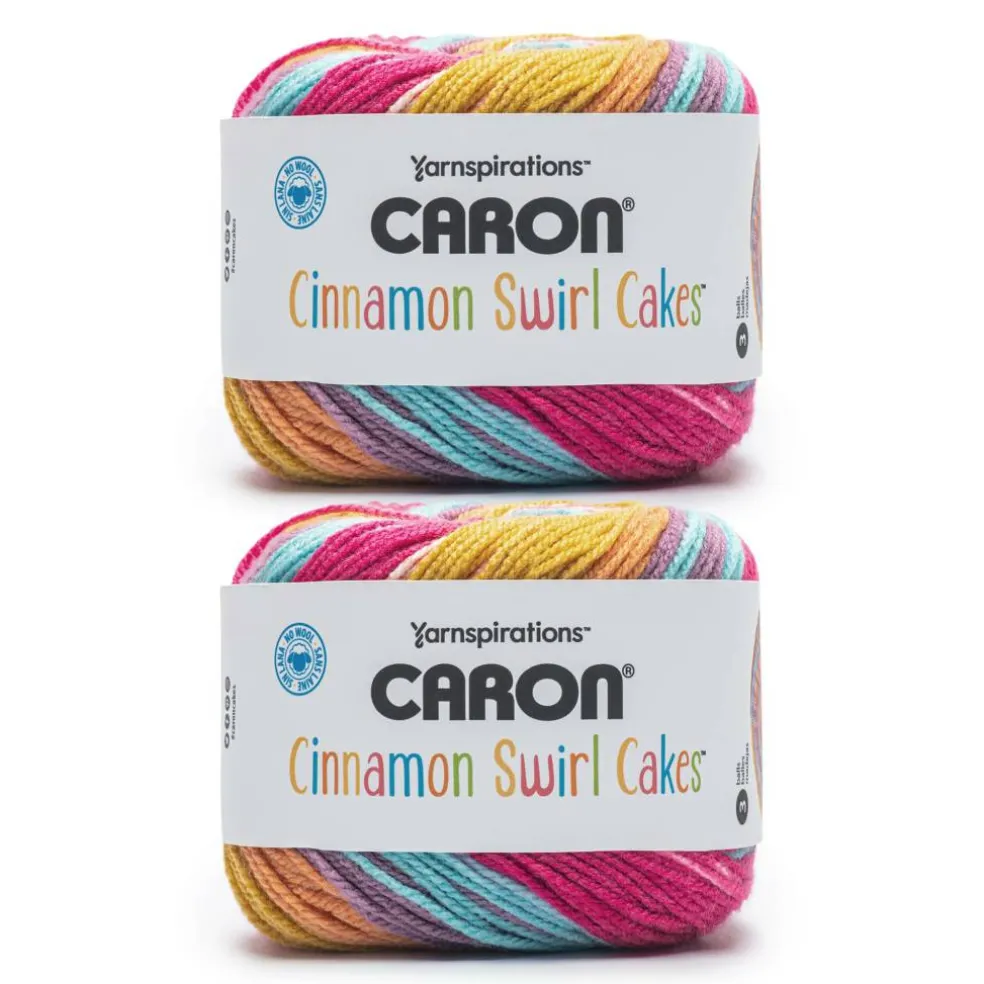 2 Pack Caron® Cinnamon Swirl Cakes™ Yarn