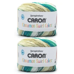 2 Pack Caron® Cinnamon Swirl Cakes™ Yarn