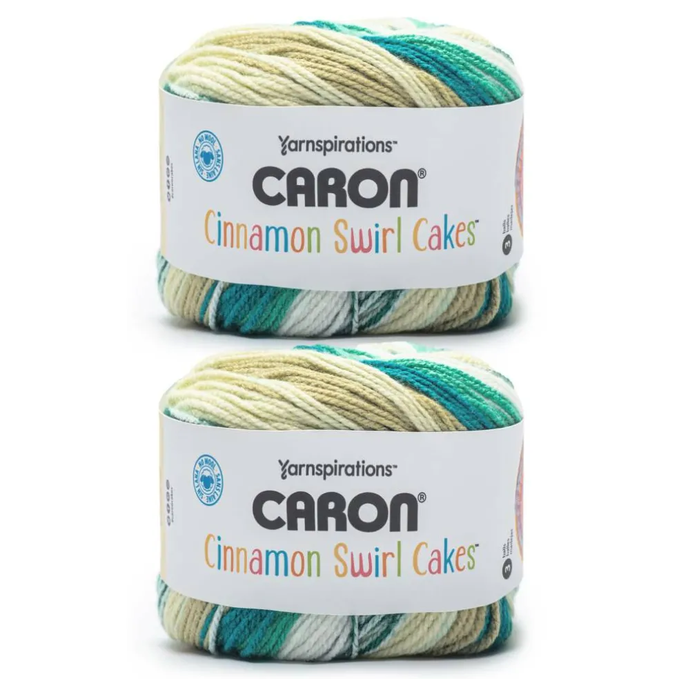 2 Pack Caron® Cinnamon Swirl Cakes™ Yarn