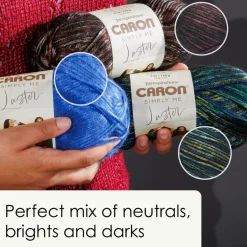 2 Pack Caron® Simply Me Luster™ Yarn