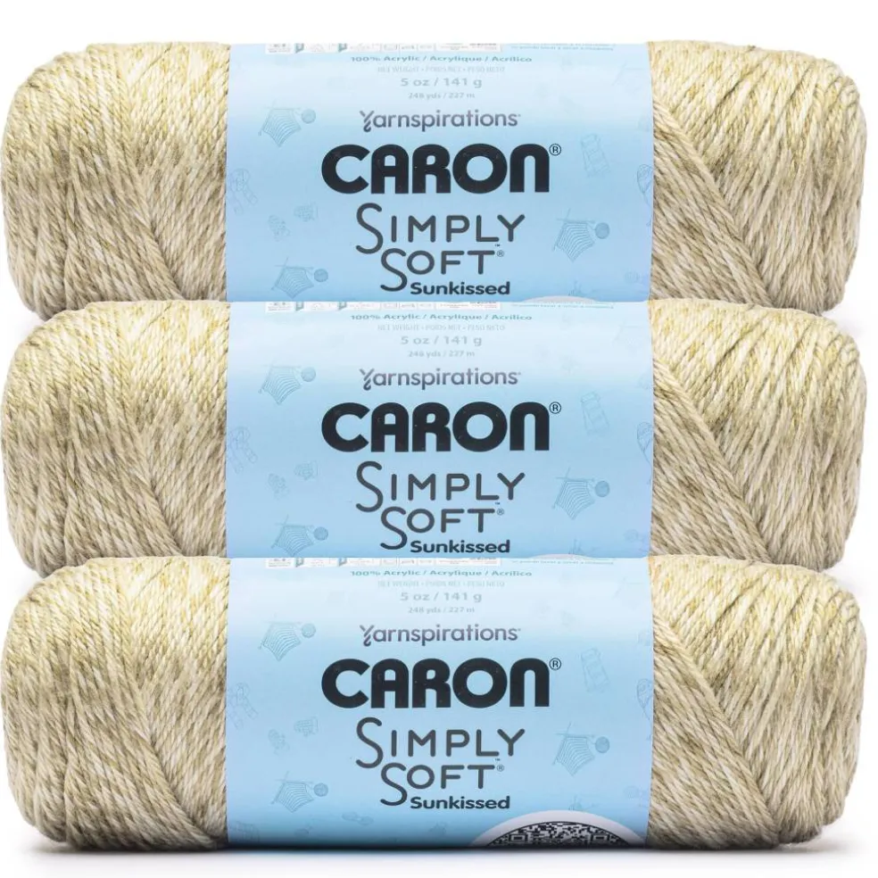 3 Pack Caron® Simply Soft Sunkissed™ Tonal Yarn