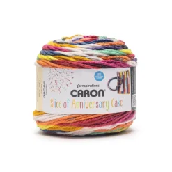 6 Pack: Caron® Slice of Anniversary Cakes™ Yarn