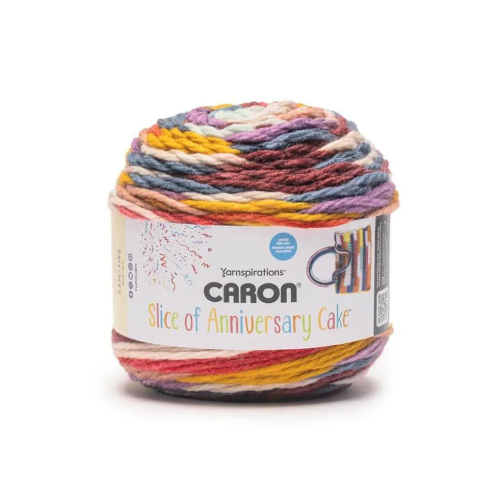 6 Pack: Caron® Slice of Anniversary Cakes™ Yarn
