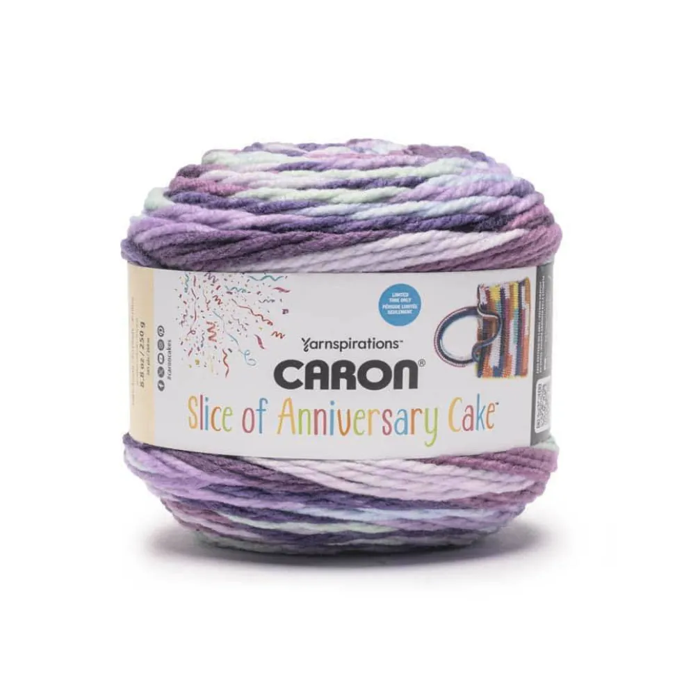 6 Pack: Caron® Slice of Anniversary Cakes™ Yarn