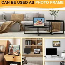 5 PACK Certificate Frames 8.5 x 11,Black Diploma Frame Document Frame with Clear Plexiglass,Picture Frames for Tabletop and Wall Display