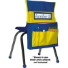 12 Pack: Chairback Buddy™ Pocket Chart, Blue/Yellow