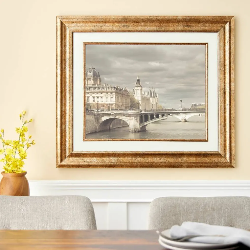 4 Pack: Champagne Frame, 20" x 24" With 16" x 20" Mat, Home Collection By Studio Décor®
