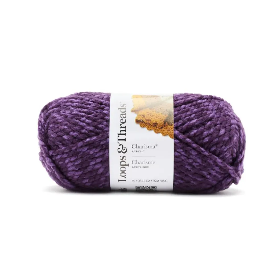 6 Pack: Charisma™ Heather Yarn by Loops & Threads®