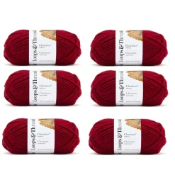 6 Pack: Charisma® Yarn by Loops & Threads®