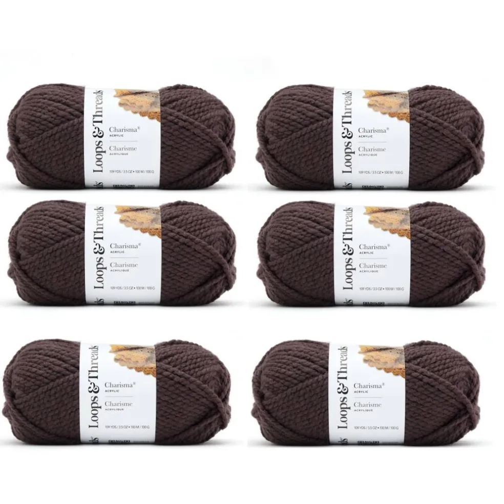 6 Pack: Charisma® Yarn by Loops & Threads®