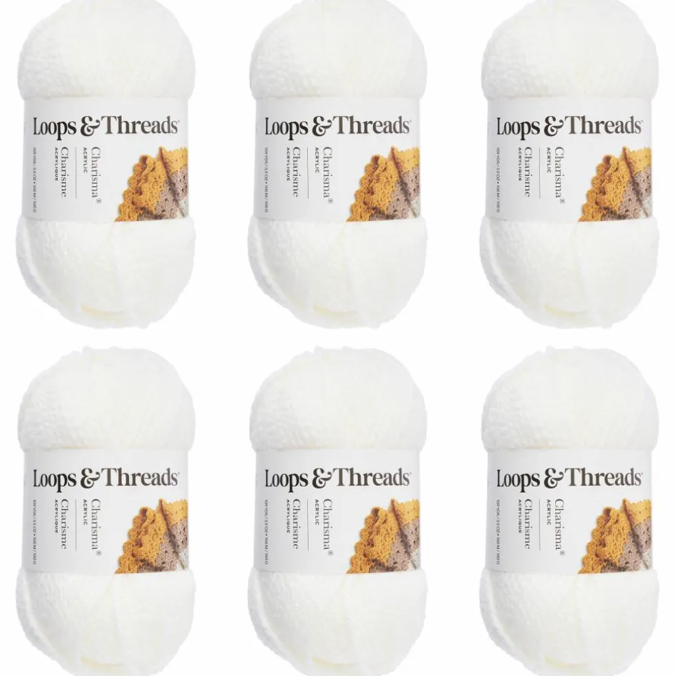 6 Pack: Charisma® Yarn by Loops & Threads®