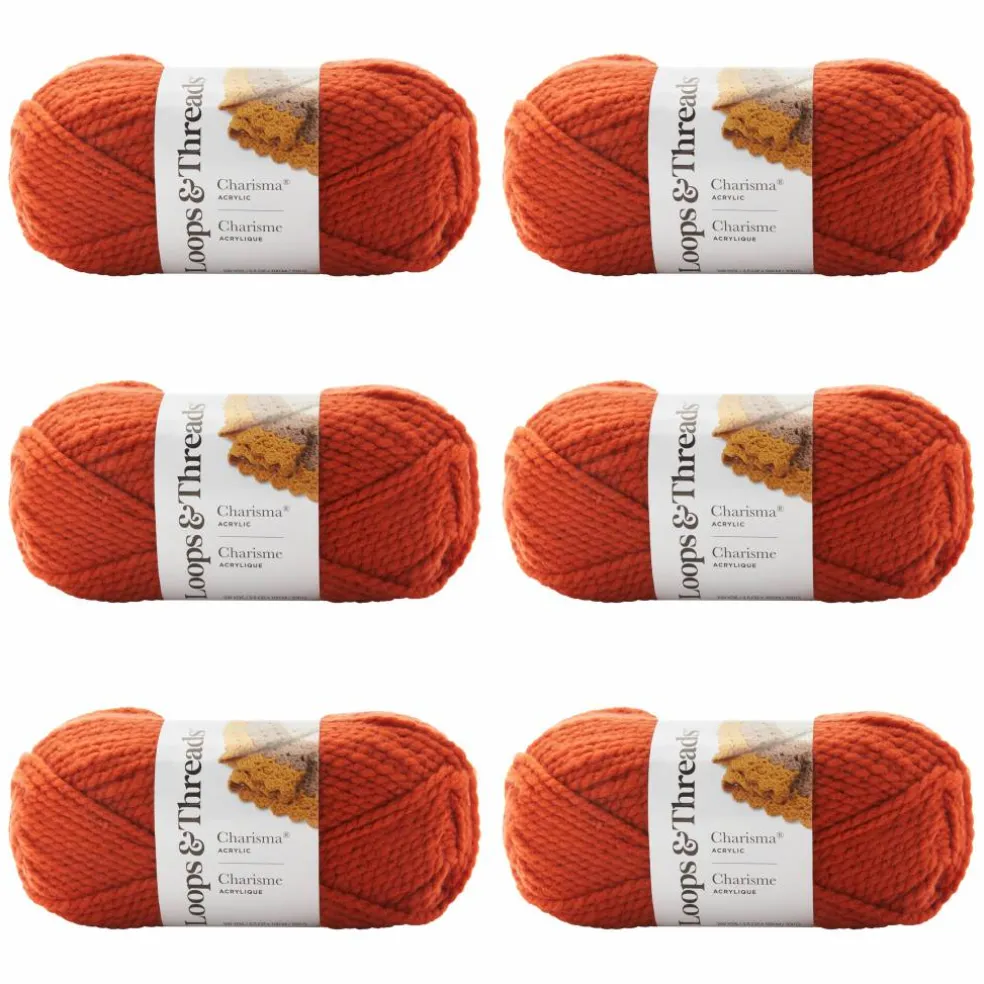 6 Pack: Charisma® Yarn by Loops & Threads®