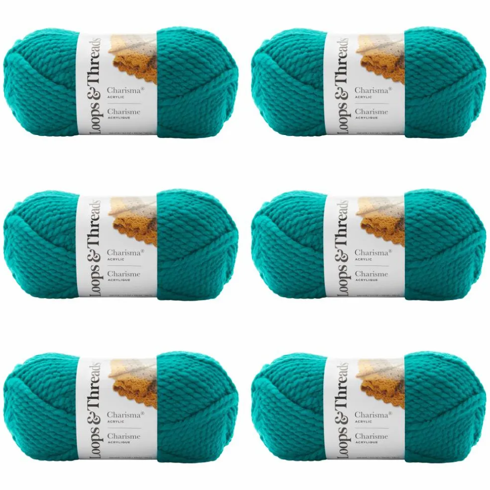 6 Pack: Charisma® Yarn by Loops & Threads®