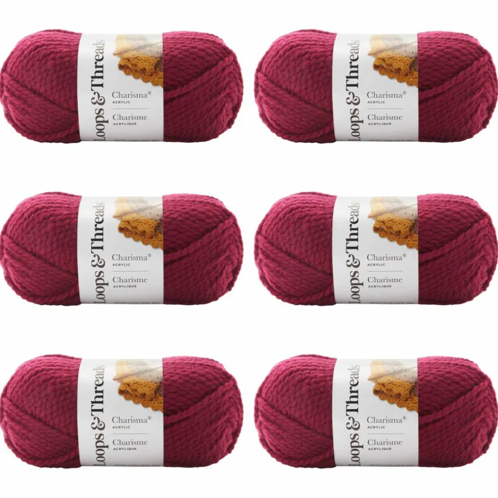 6 Pack: Charisma® Yarn by Loops & Threads®