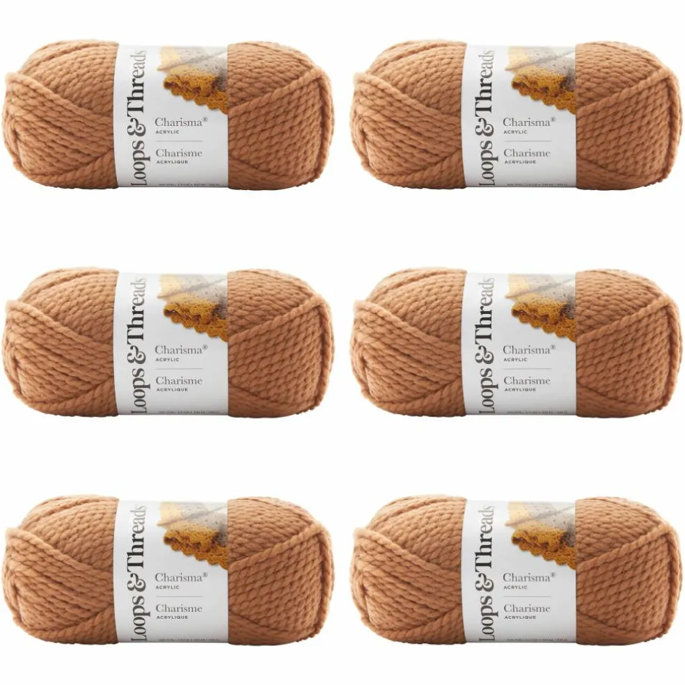 6 Pack: Charisma® Yarn by Loops & Threads®