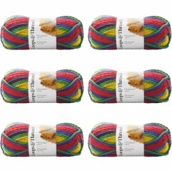 6 Pack: Charisma® Yarn by Loops & Threads®