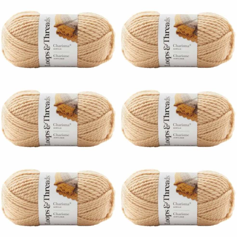6 Pack: Charisma® Yarn by Loops & Threads®