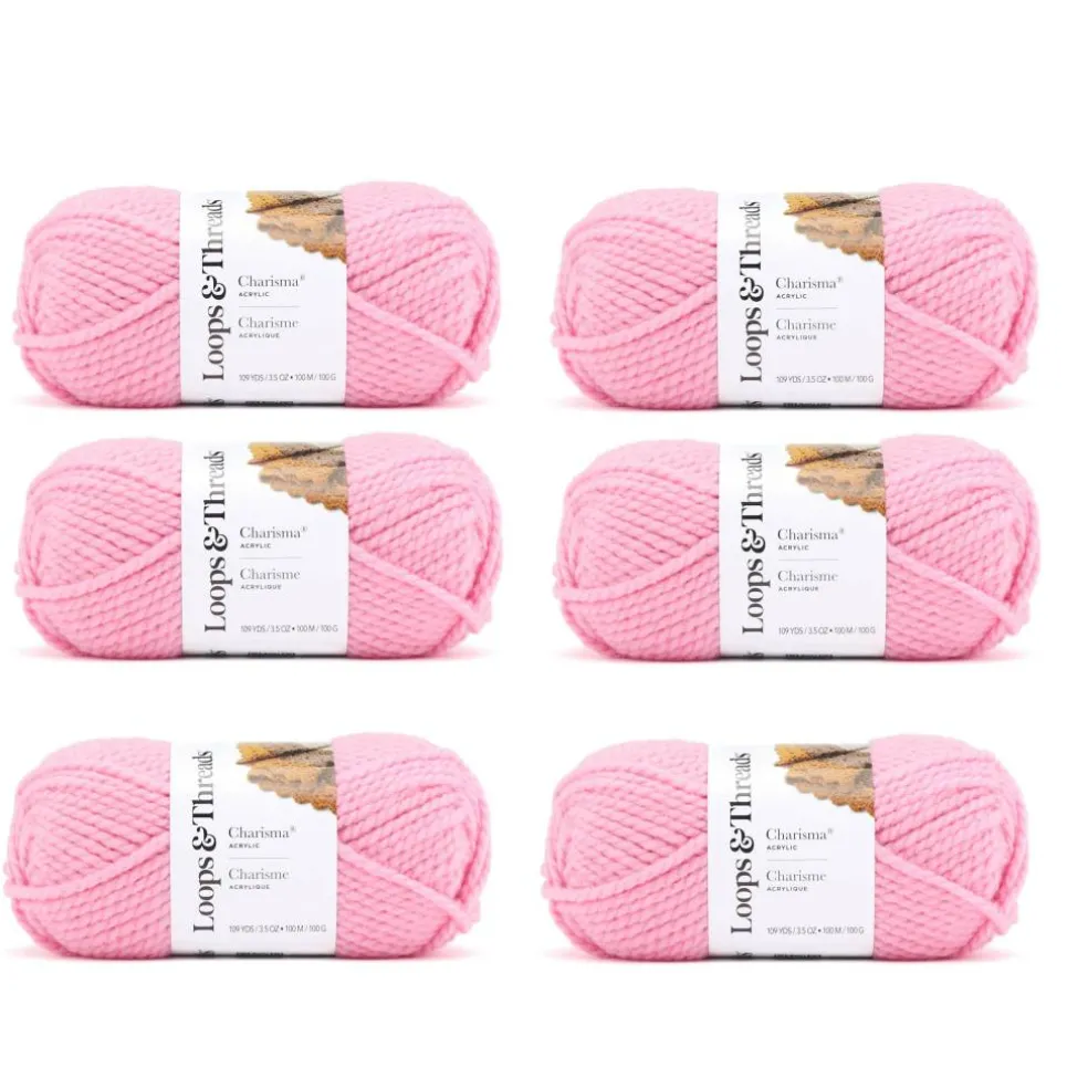 6 Pack: Charisma® Yarn by Loops & Threads®