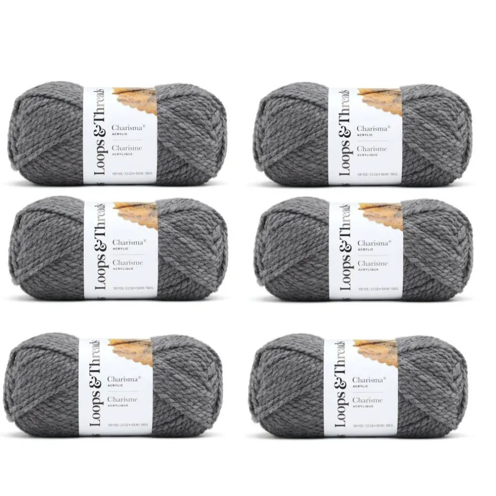 6 Pack: Charisma® Yarn by Loops & Threads®