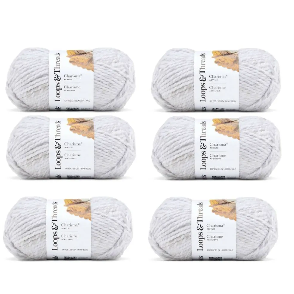 6 Pack: Charisma® Yarn by Loops & Threads®