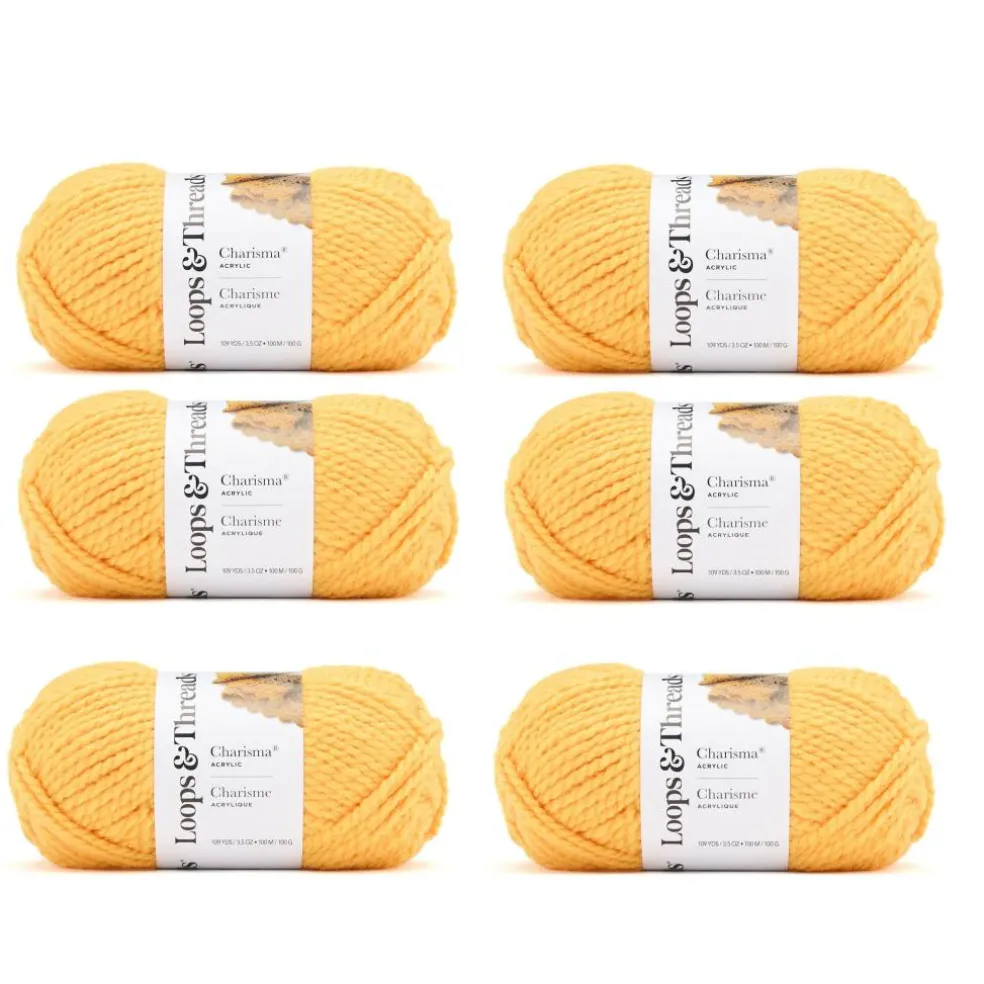 6 Pack: Charisma® Yarn by Loops & Threads®