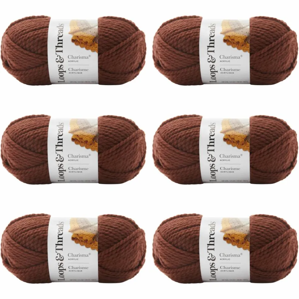 6 Pack: Charisma® Yarn by Loops & Threads®