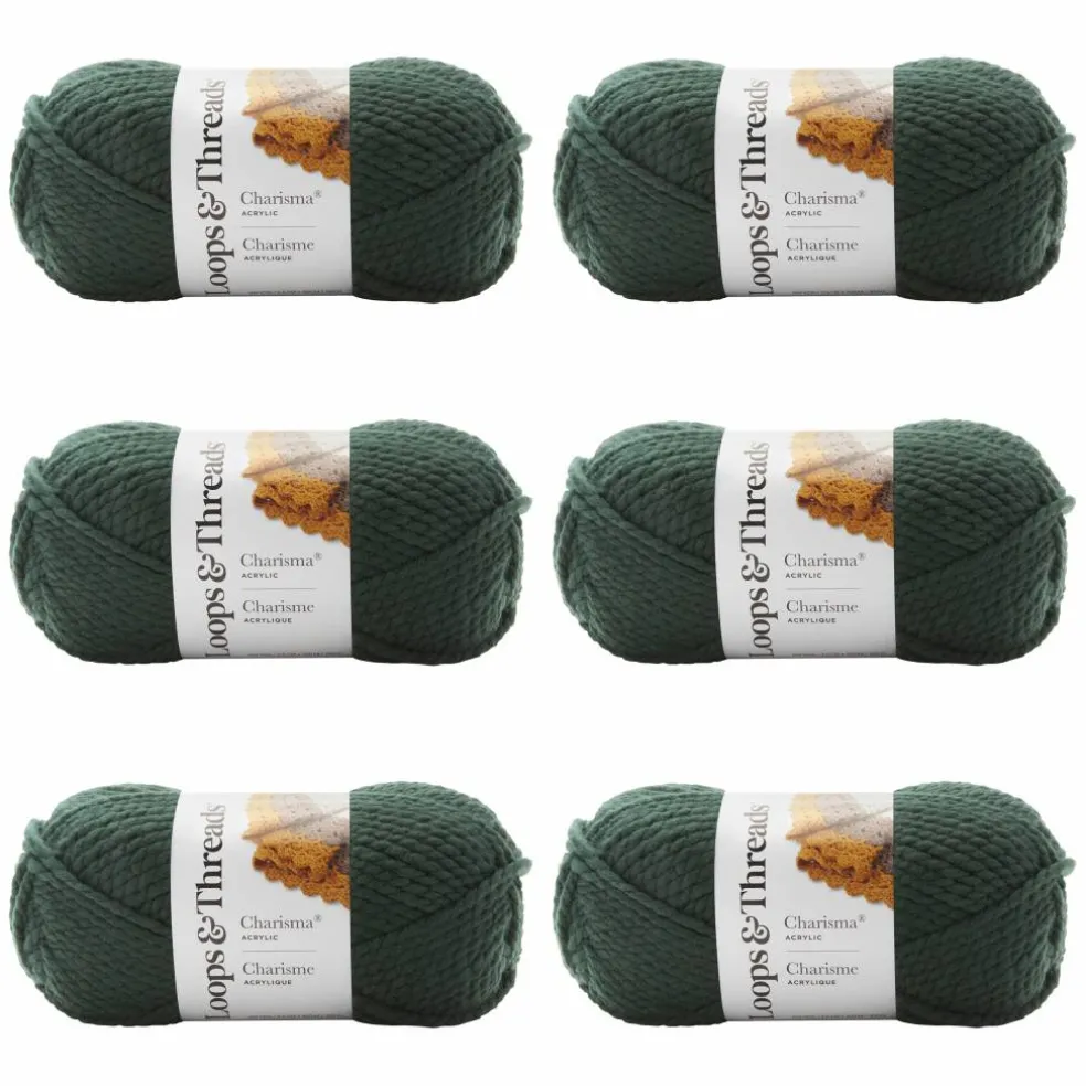 6 Pack: Charisma® Yarn by Loops & Threads®