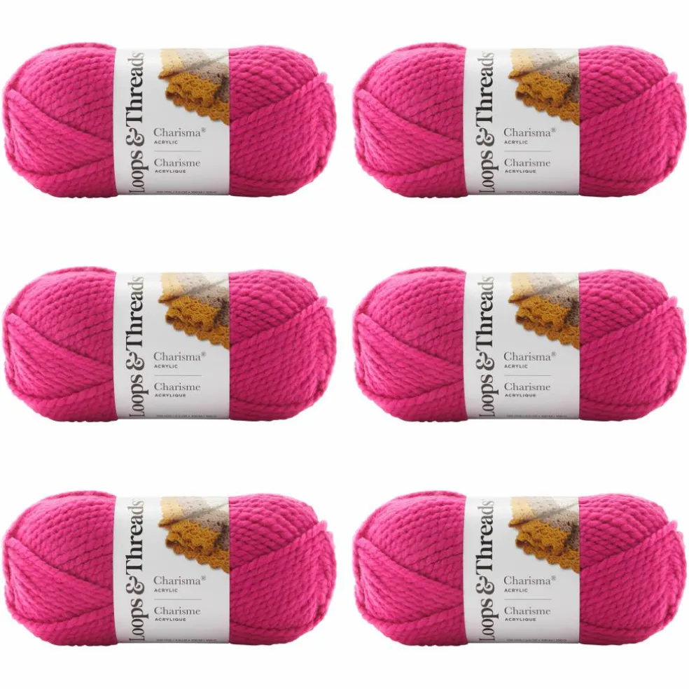 6 Pack: Charisma® Yarn by Loops & Threads®
