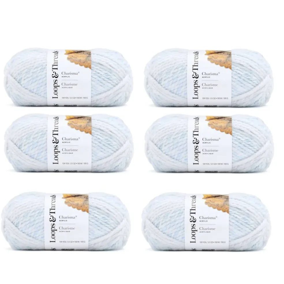 6 Pack: Charisma® Yarn by Loops & Threads®