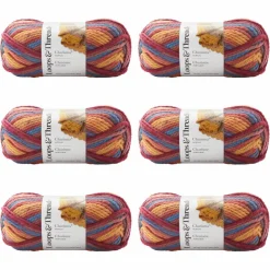 6 Pack: Charisma® Yarn by Loops & Threads®
