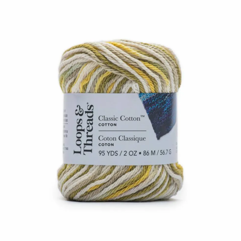 18 Pack: Classic Cotton™ Patterned Yarn by Loops & Threads®