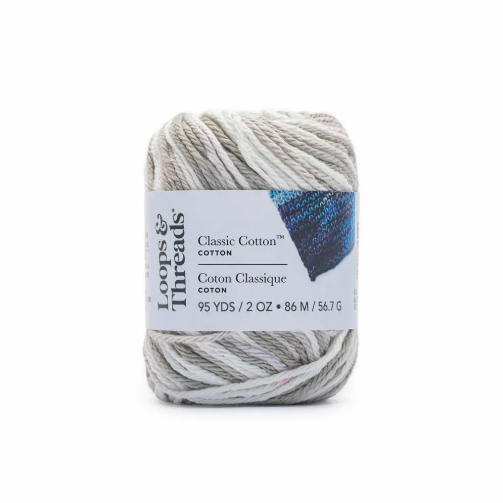 18 Pack: Classic Cotton™ Patterned Yarn by Loops & Threads®