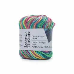 18 Pack: Classic Cotton™ Patterned Yarn by Loops & Threads®