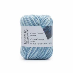 18 Pack: Classic Cotton™ Patterned Yarn by Loops & Threads®
