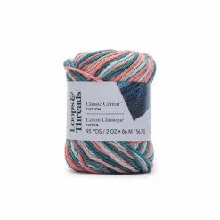 18 Pack: Classic Cotton™ Patterned Yarn by Loops & Threads®