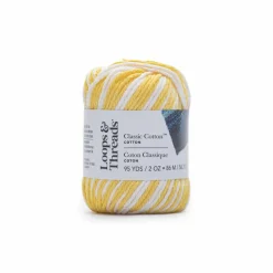 18 Pack: Classic Cotton™ Patterned Yarn by Loops & Threads®