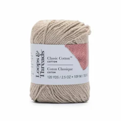 18 Pack: Classic Cotton™ Yarn by Loops & Threads®