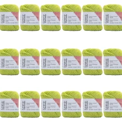 18 Pack: Classic Cotton™ Yarn by Loops & Threads®